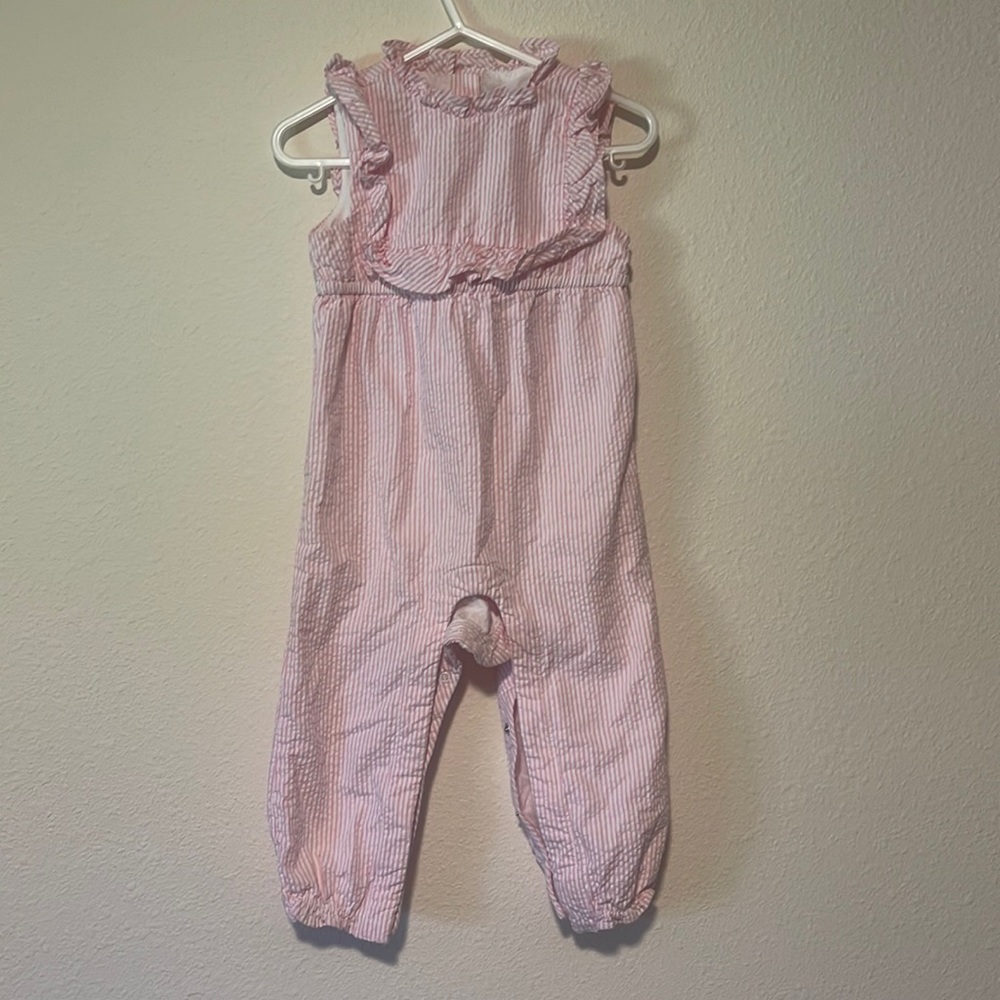 Seersucker Romper